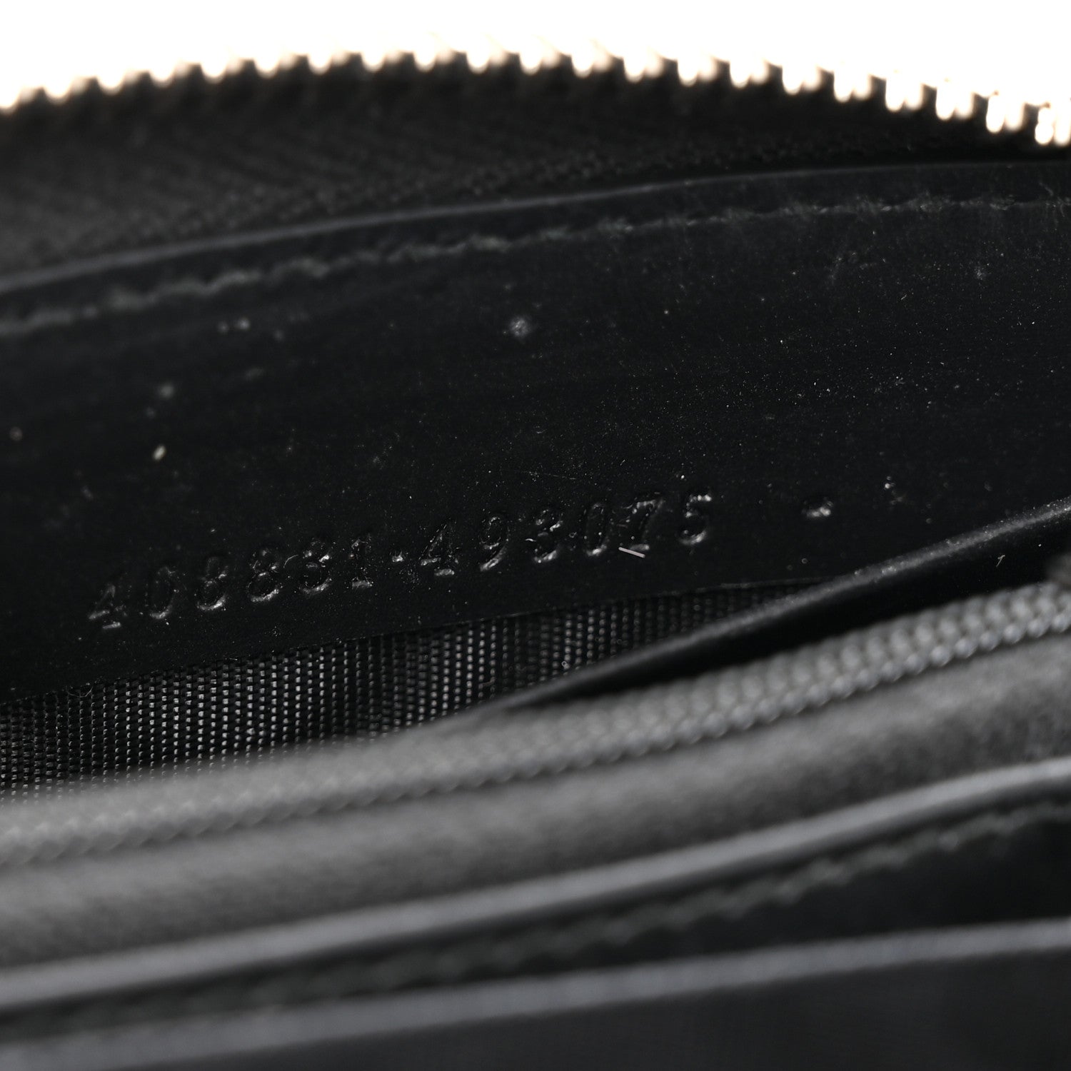 Gucci Guccissima Web Zip Around Wallet Black 8 of 8