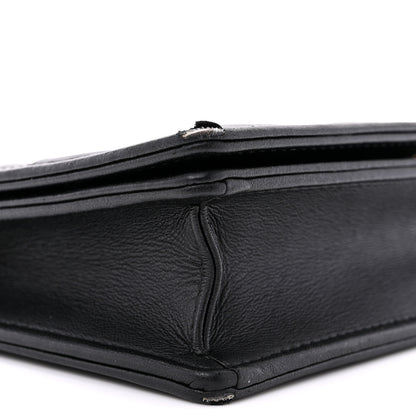 Christian Dior Lambskin Cannage Lady Dior Pouch Black 11 of 20