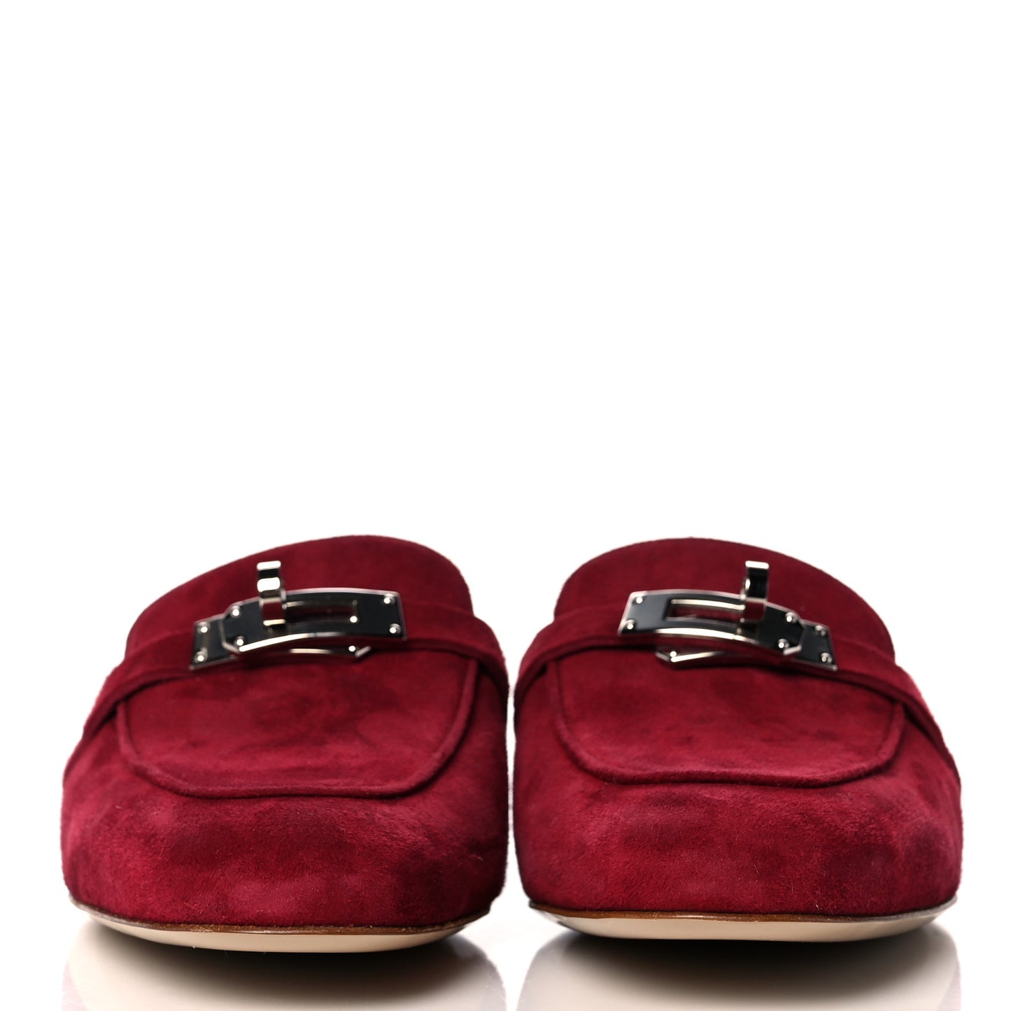 Velvet Goatskin Womens Oz Mules 36.5 Rouge Tibetain