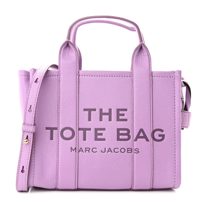 Marc Jacobs Grained Calfskin Small The Tote Bag Regal Orchid 1 of 11