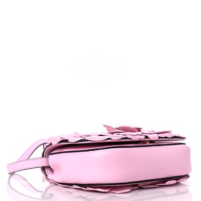 Valentino Garavani Nappa Atelier 03 Rose Edition Small Flap Crossbody Bag Pink Borealis 3 of 8