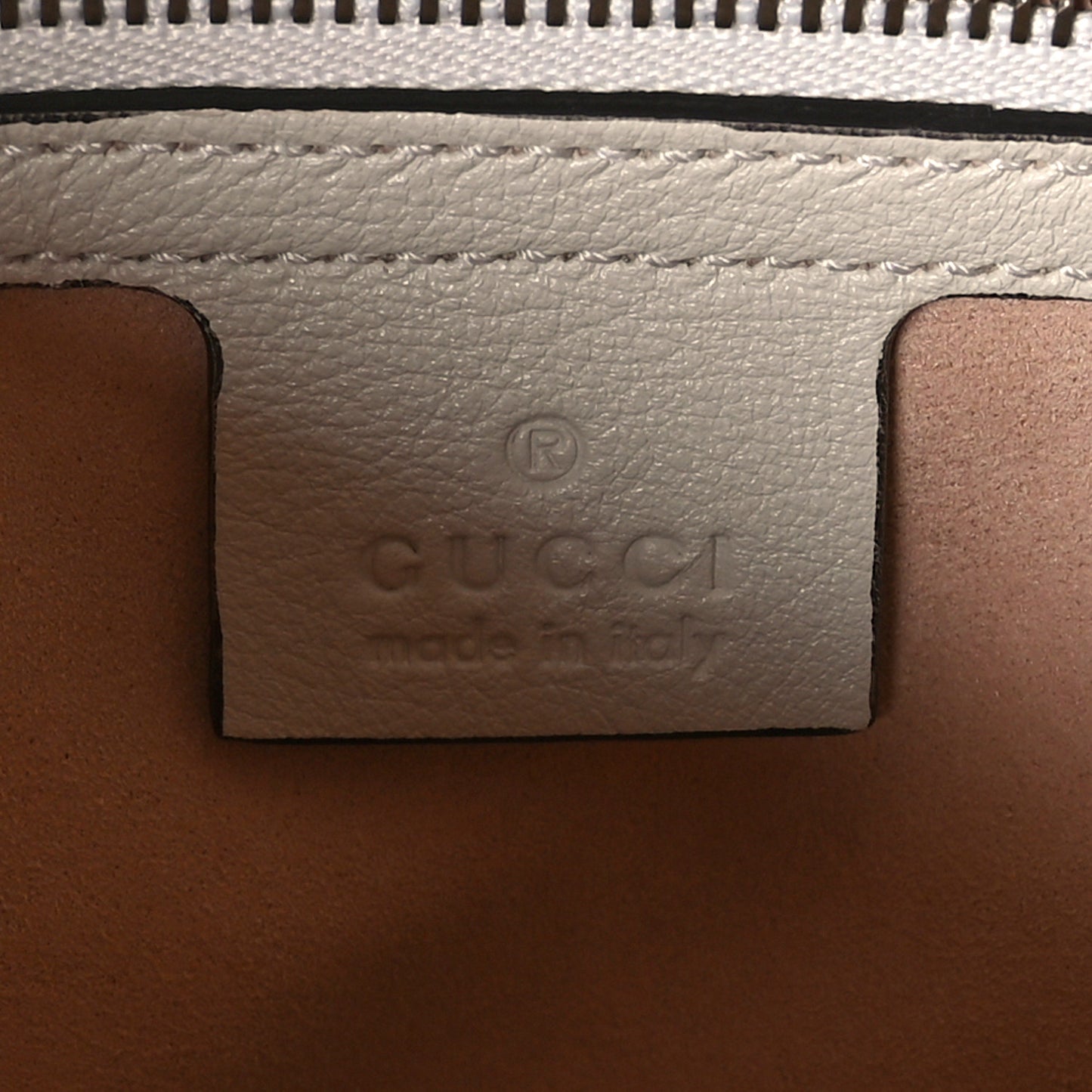 Wonka Grain Calfskin Medium Diana Tote Bag Mystic White Orange Fluo