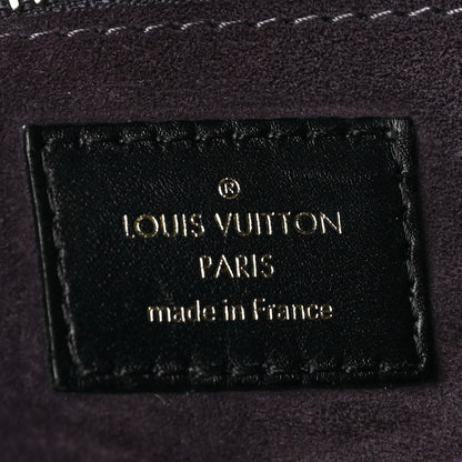 Louis Vuitton Monogram Cuir Orfevre Tote W PM Prunille 6 of 9