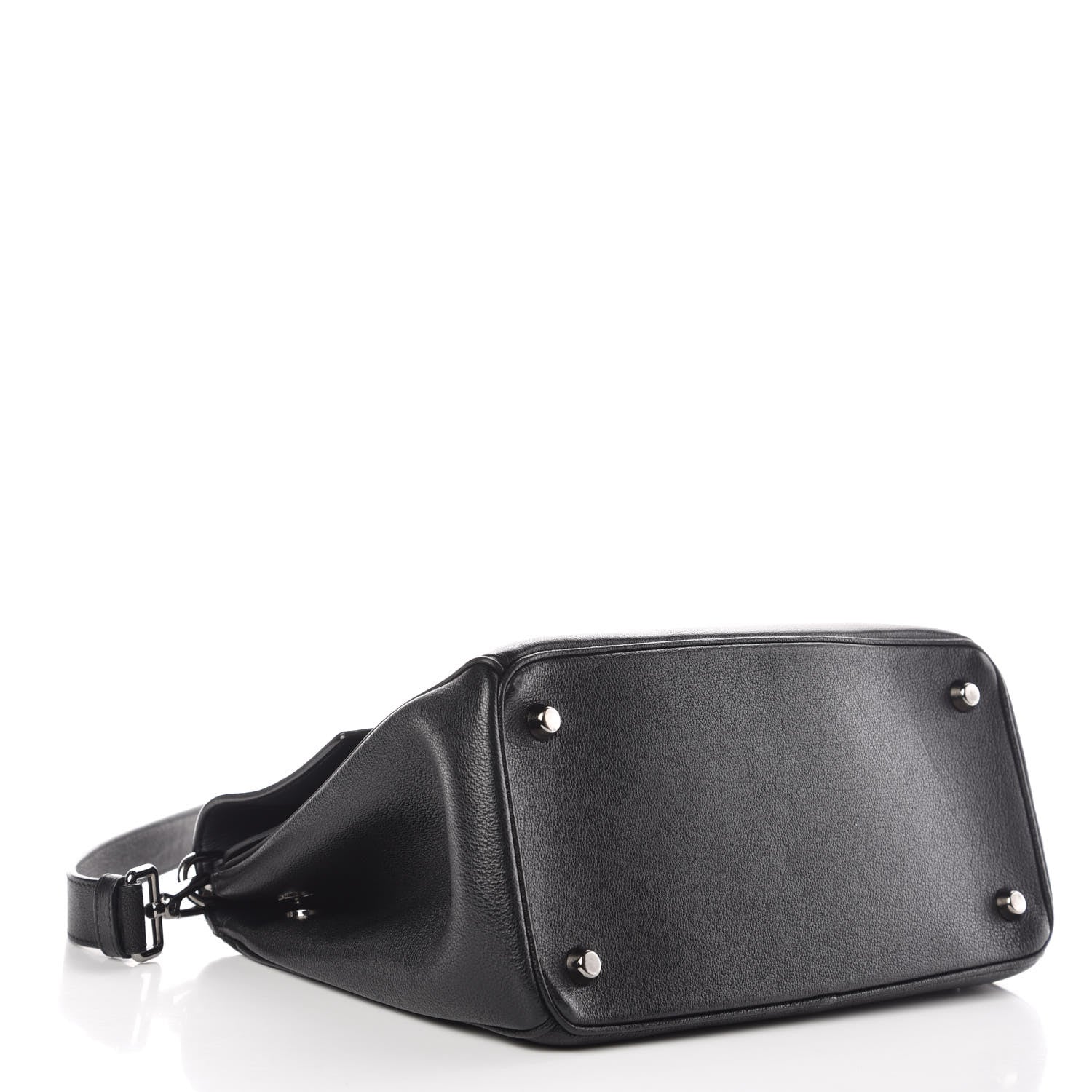 Christian Dior Grained Calfskin Medium Be Dior Flap Black 4 of 10