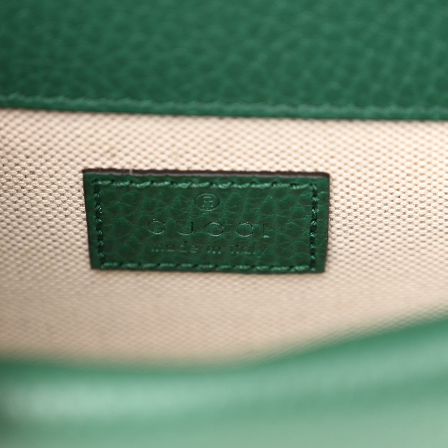 Gucci Dollar Calfskin Crystal Mini Dionysus Top Handle Bag Emerald 6 of 11