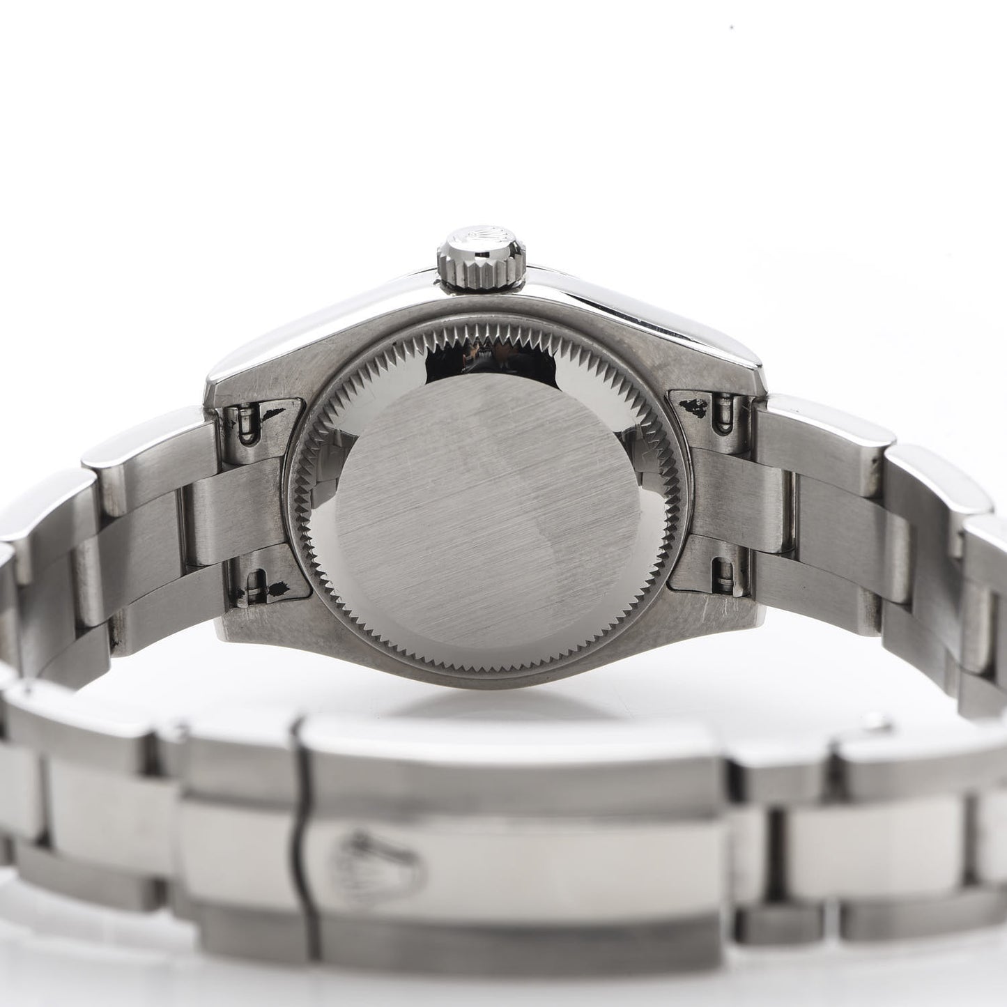 Stainless Steel 18K White Gold 26mm Oyster Perpetual Datejust Watch Silver 179174