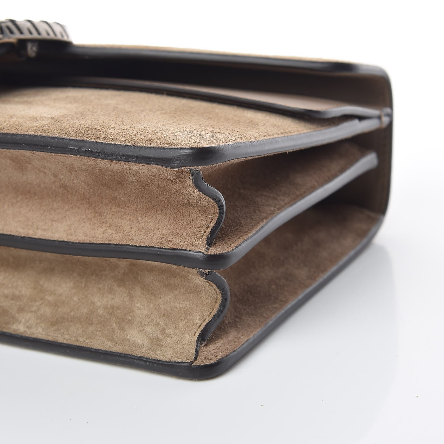 Gucci Suede Small Dionysus Shoulder Bag Taupe 9 of 9