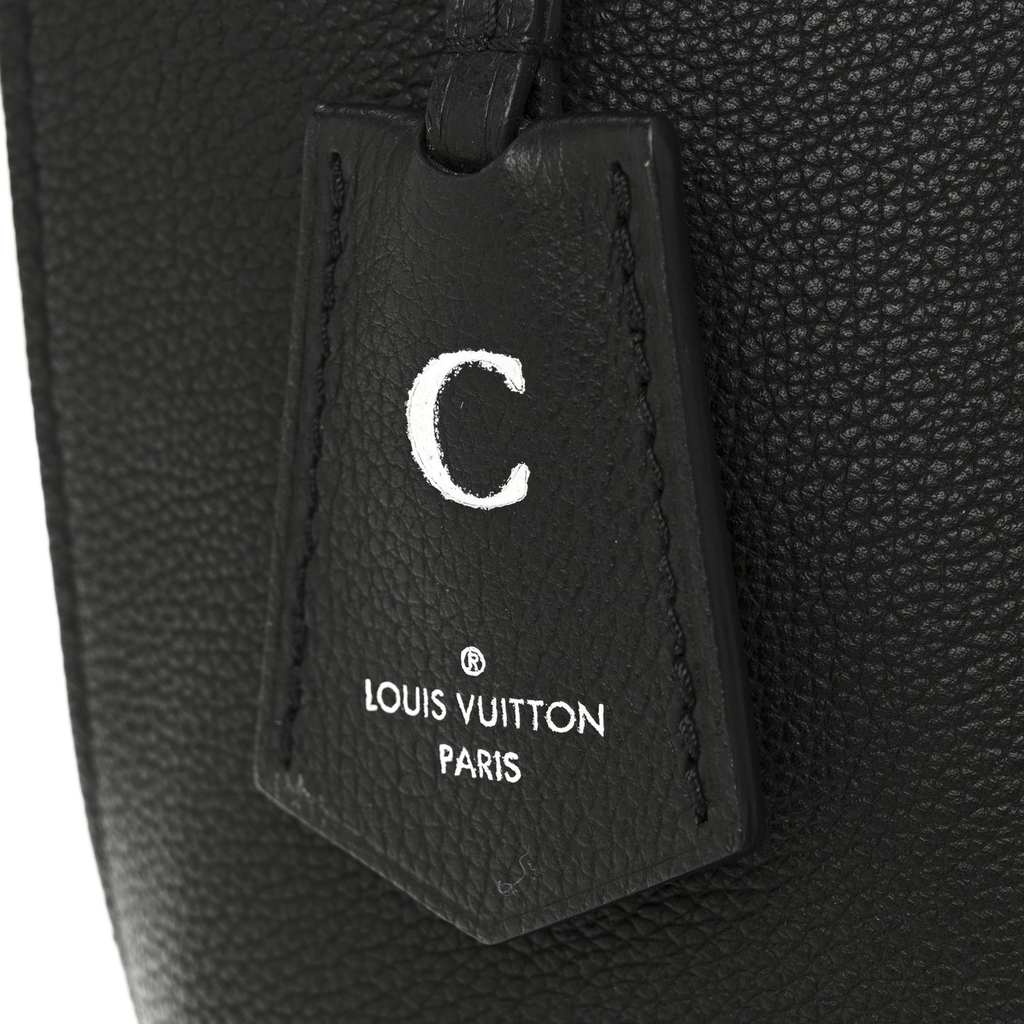 Calfskin Lockme Hobo Black