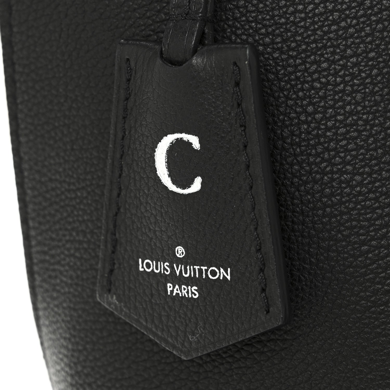 Louis Vuitton Calfskin Lockme Hobo Black 8 of 10