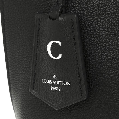 Louis Vuitton Calfskin Lockme Hobo Black 8 of 10