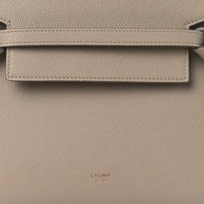 Celine Grained Calfskin Micro Belt Bag Light Taupe 8 of 12
