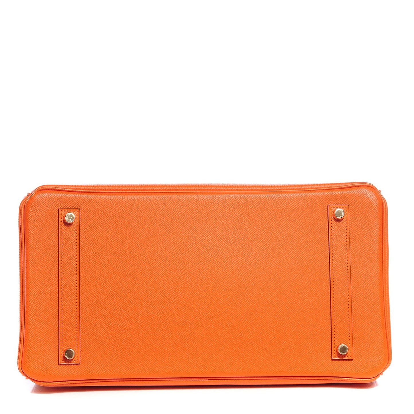 Epsom Birkin 35 Orange
