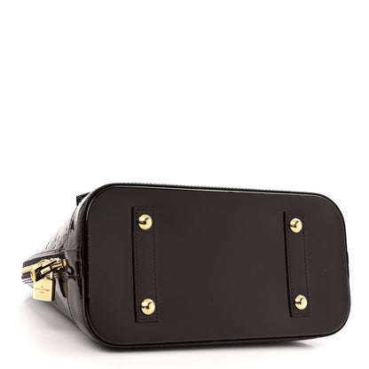 Louis Vuitton Vernis Alma PM Amarante 4 of 9