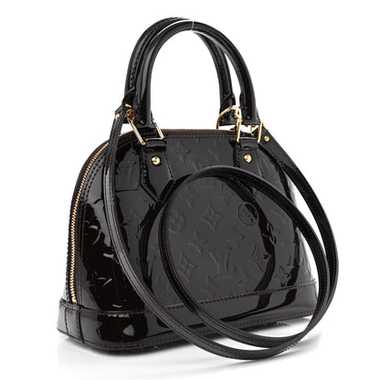 Louis Vuitton Vernis Alma BB Amarante 3 of 11