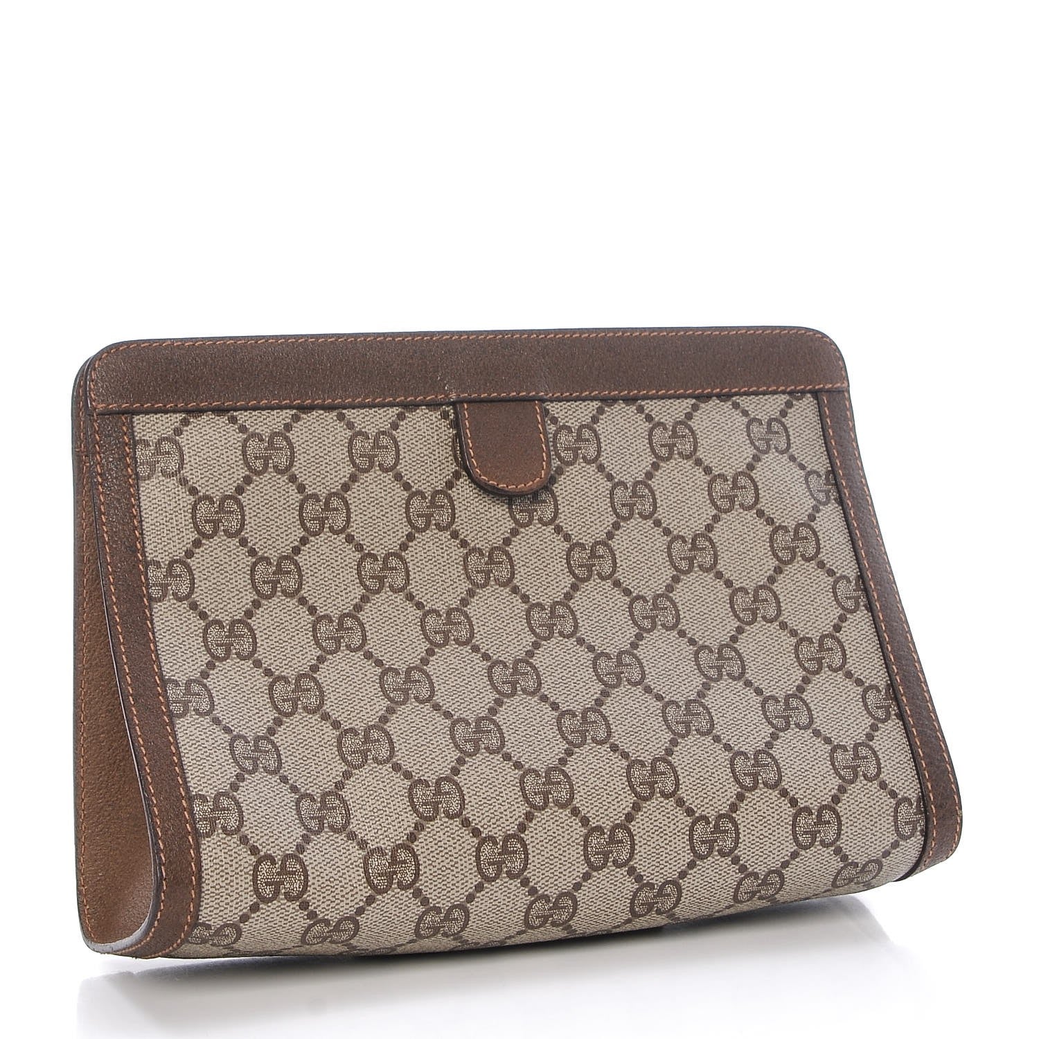 Gucci GG Plus Web Pouch Brown 3 of 8