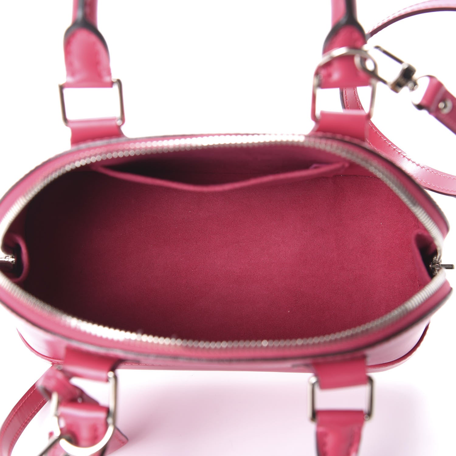 Louis Vuitton Epi Alma BB Fuchsia 4 of 10