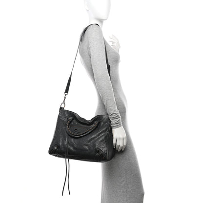 Balenciaga Agneau Classic Hardware Velo Gris Fossile 2 of 18