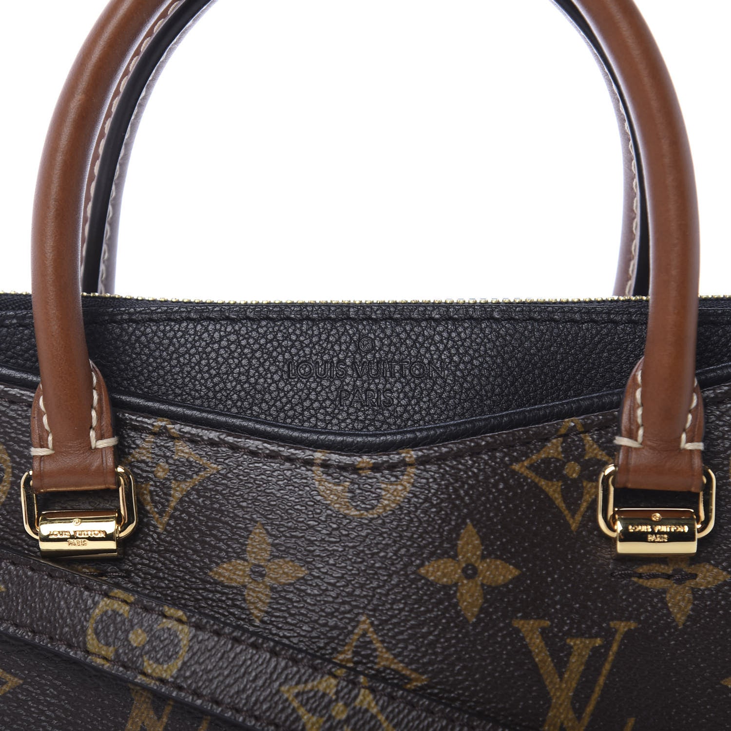 Louis Vuitton Monogram Pallas BB Black 10 of 10