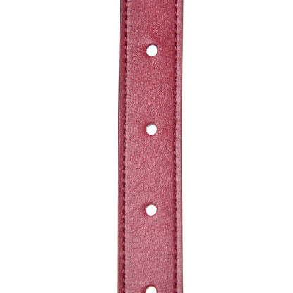 Louis Vuitton Taurillon Calfskin 20mm LV Initiales Reversible Belt 70 28 Bordeaux 5 of 6