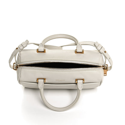 Saint Laurent Calfskin Classic Baby Duffle Dove White 5 of 12