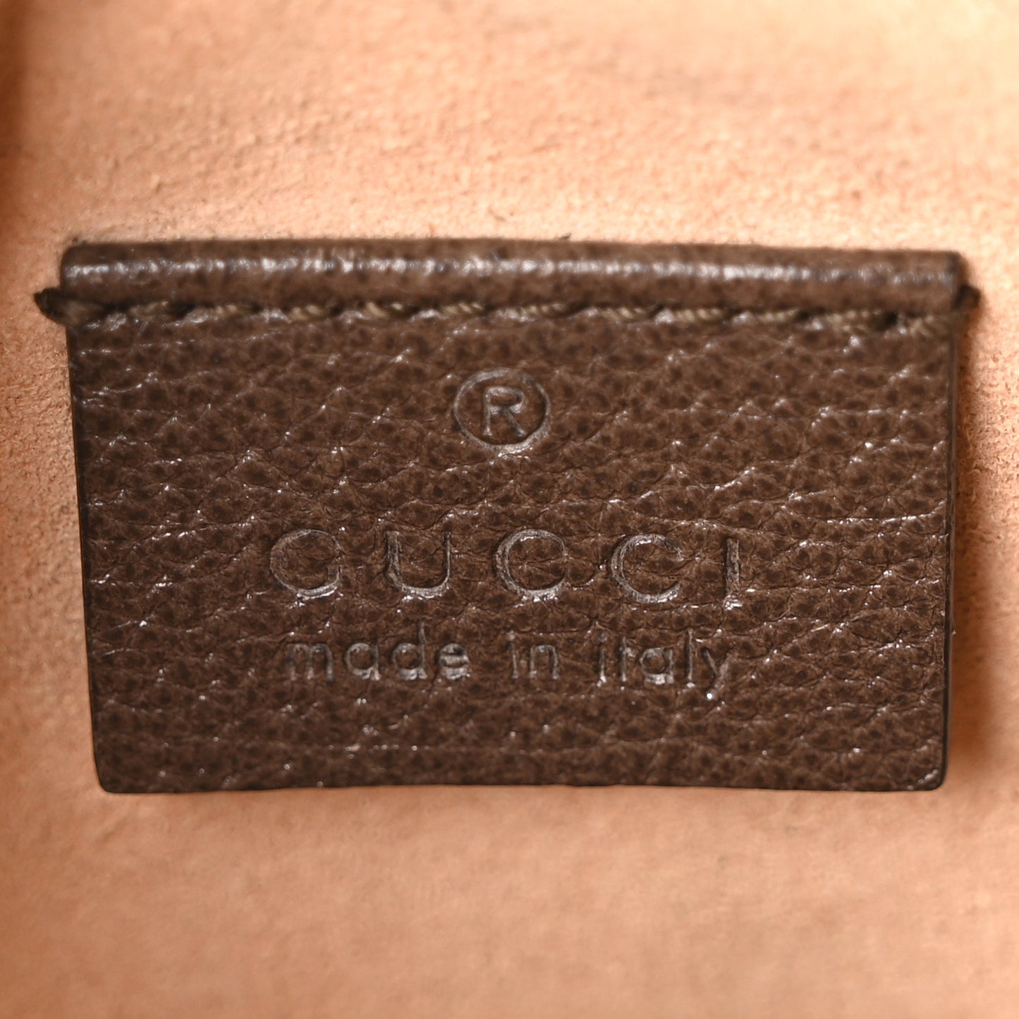 GG Supreme Monogram Web Mini Ophidia Round Shoulder Bag Brown