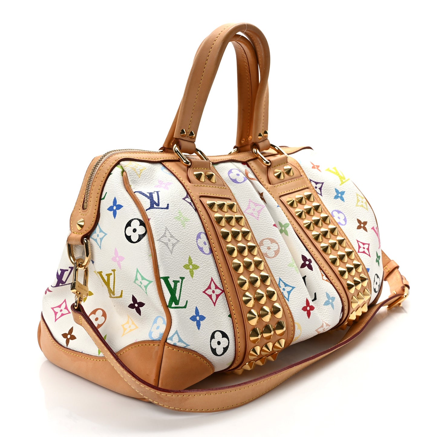 Monogram Multicolor Courtney MM White