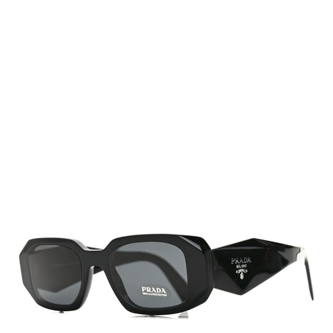 Acetate Symbole Sunglasses SPR 17W Black