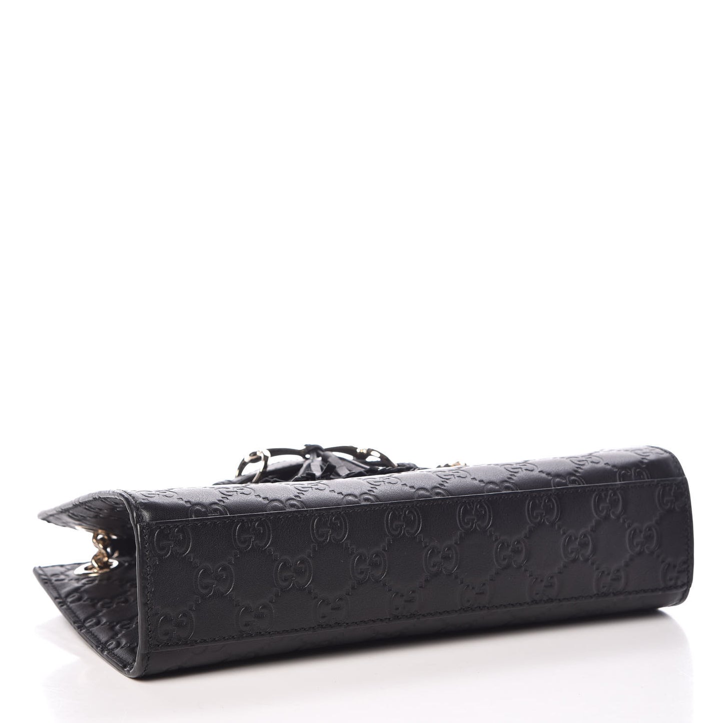 Guccissima Small Emily Shoulder Bag Black