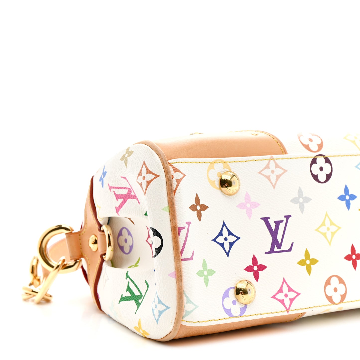 Monogram Multicolor Beverly MM White