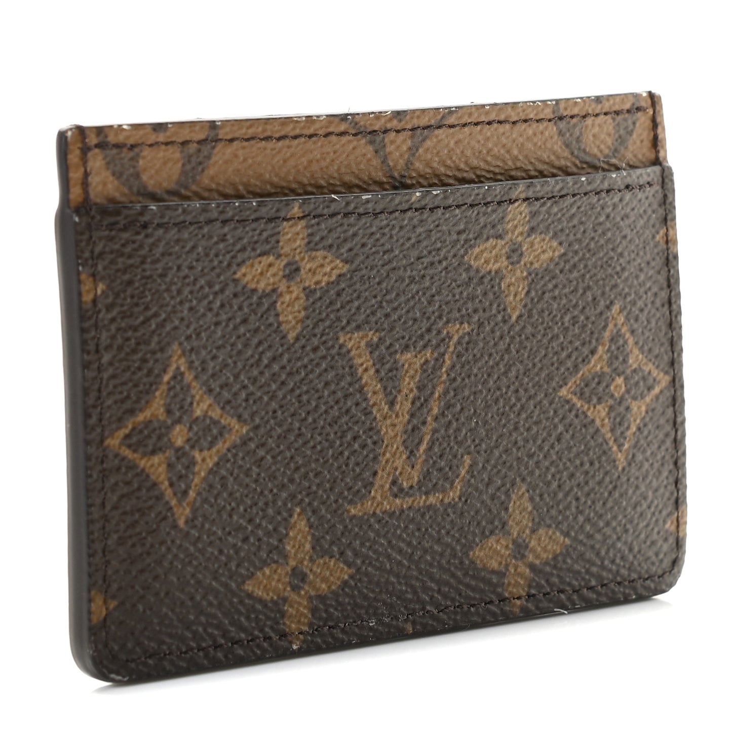 Reverse Monogram Card Holder