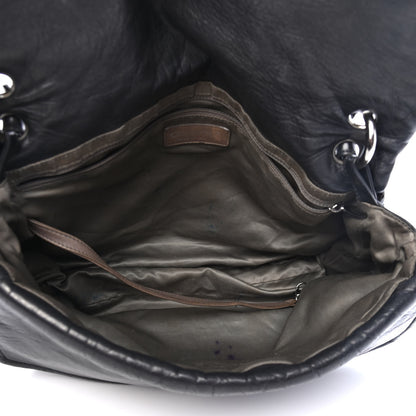 Chanel Lambskin Quilted Padded Envelope Flap Black 4 of 5