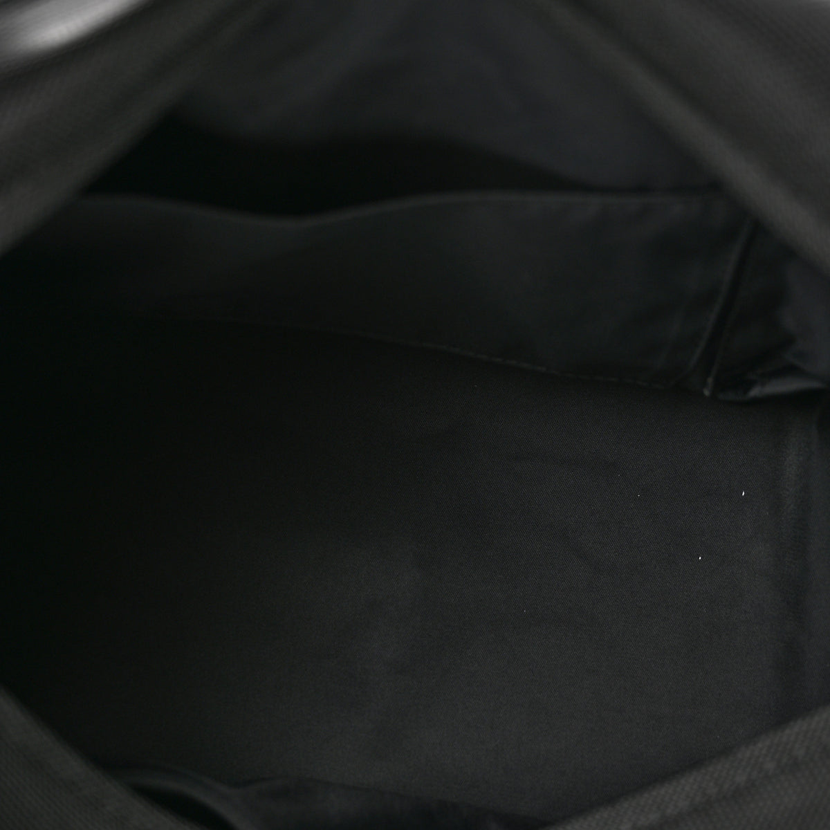 Coated Canvas Quilted Paris Biarritz Shoulder Bag Black