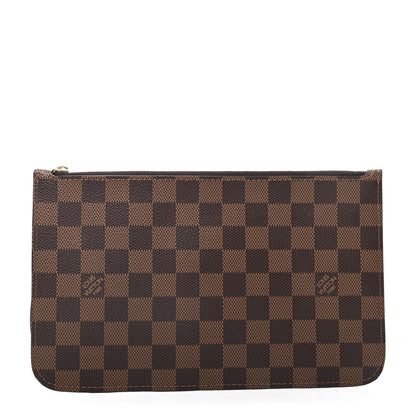 Louis Vuitton Damier Ebene Neverfull MM GM Pochette 1 of 6