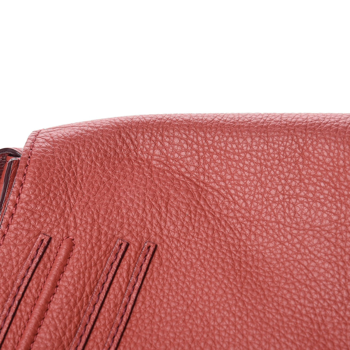 Calfskin Medium Marcie Round Crossbody Bag Berry Cupcake