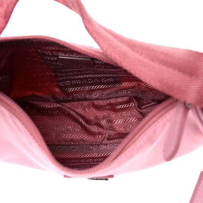Prada Tessuto Nylon Saffiano Mini Re-Edition 2000 Bag Rosa 5 of 13