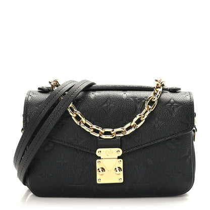 Louis Vuitton Empreinte Pochette Metis East West Black 1 of 9