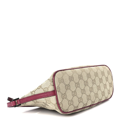 Gucci Monogram Boat Pochette Dark Pink 4 of 11