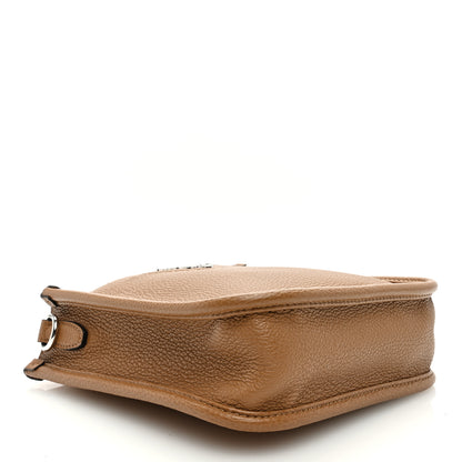 Prada Vitello Daino Soft Mini Hobo Messenger Bag Caramel 4 of 9