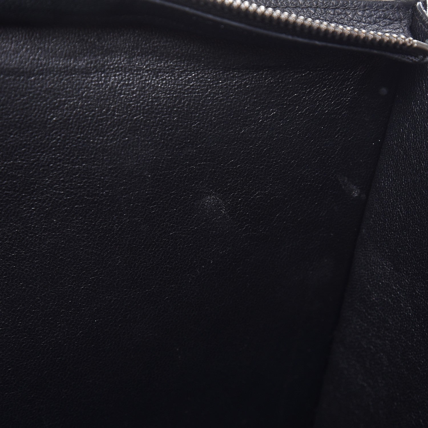 Celine Drummed Calfskin Suede Medium Trapeze Black 11 of 11