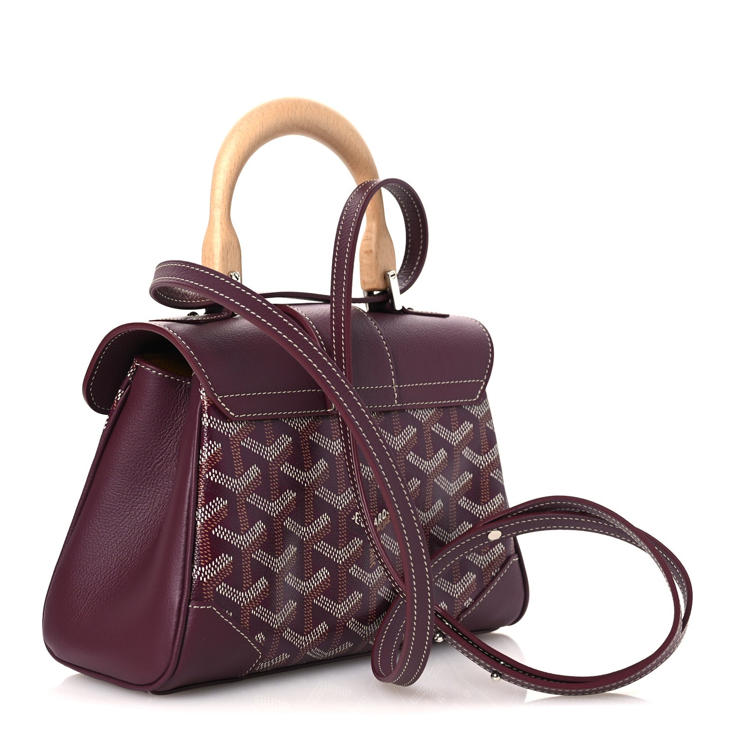 Goyardine Mini Saigon Burgundy