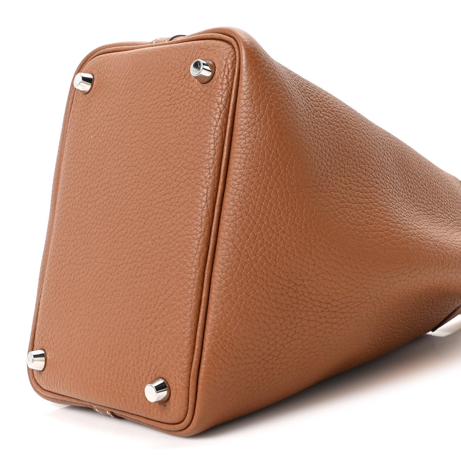 Hermes Taurillon Clemence Swift Eclat Picotin Lock 18 PM Gold Nata 10 of 10