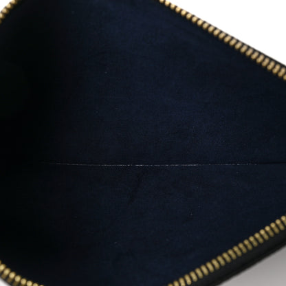 Louis Vuitton Empreinte Monogram Giant Neverfull MM Pochette Black 5 of 5