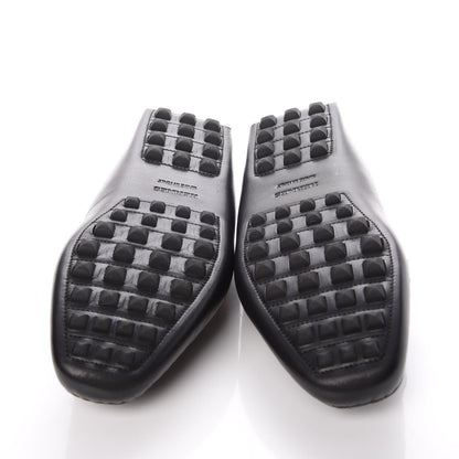 Hermes Supple Calfskin Irving Driving Moccasin Loafers 36.5 Black 5 of 9