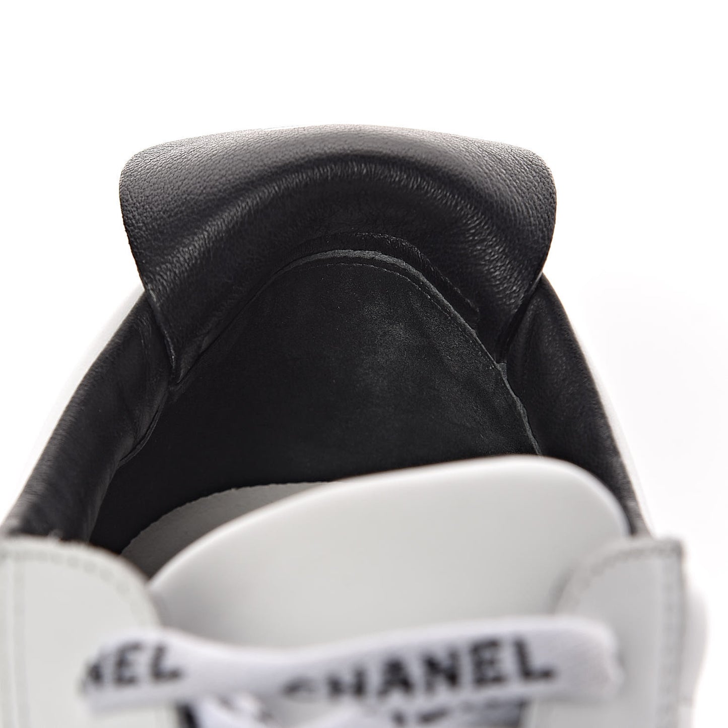 Calfskin CC Womens Sneakers 39 Black