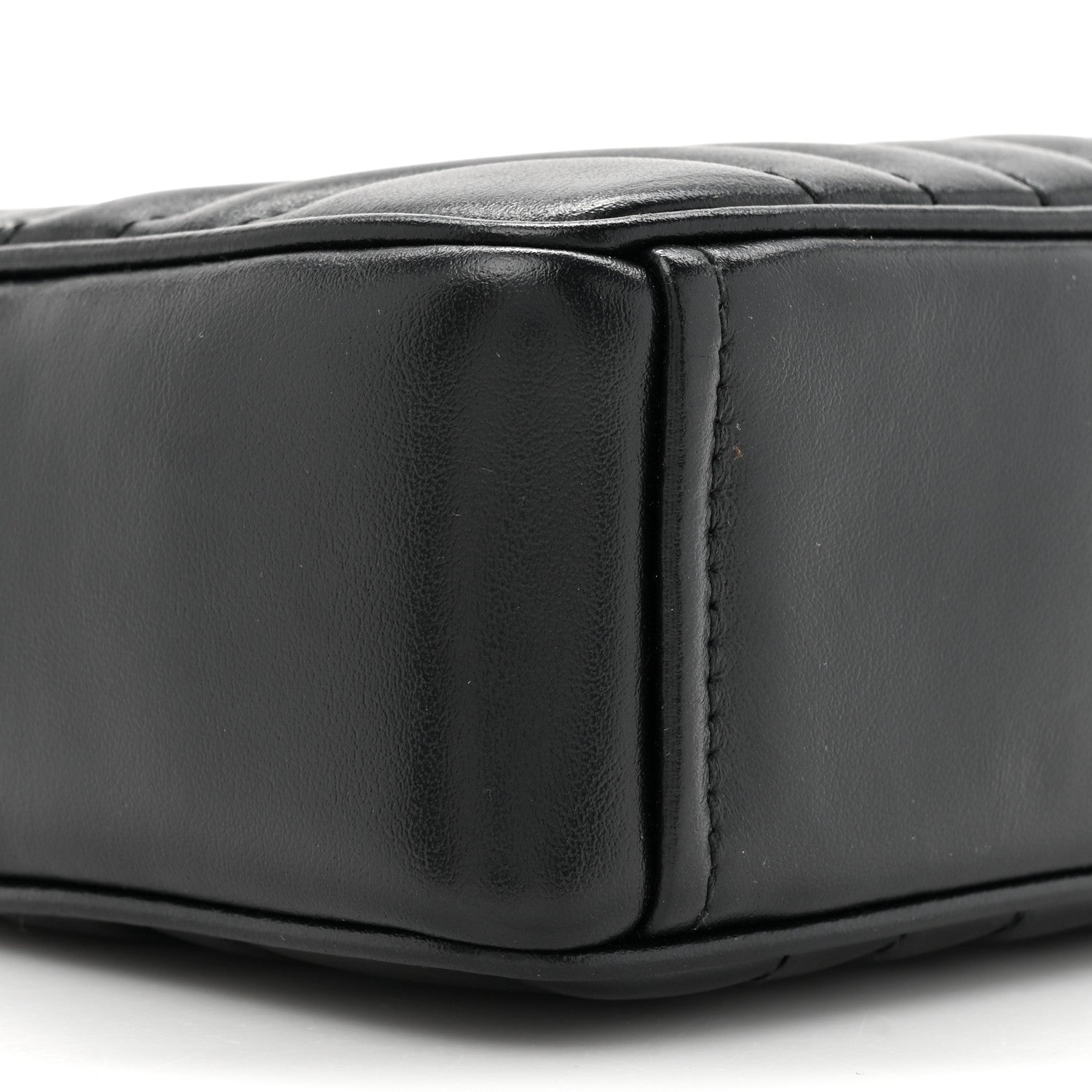 Prada Soft Calfskin Diagramme Camera Bag Black 9 of 10