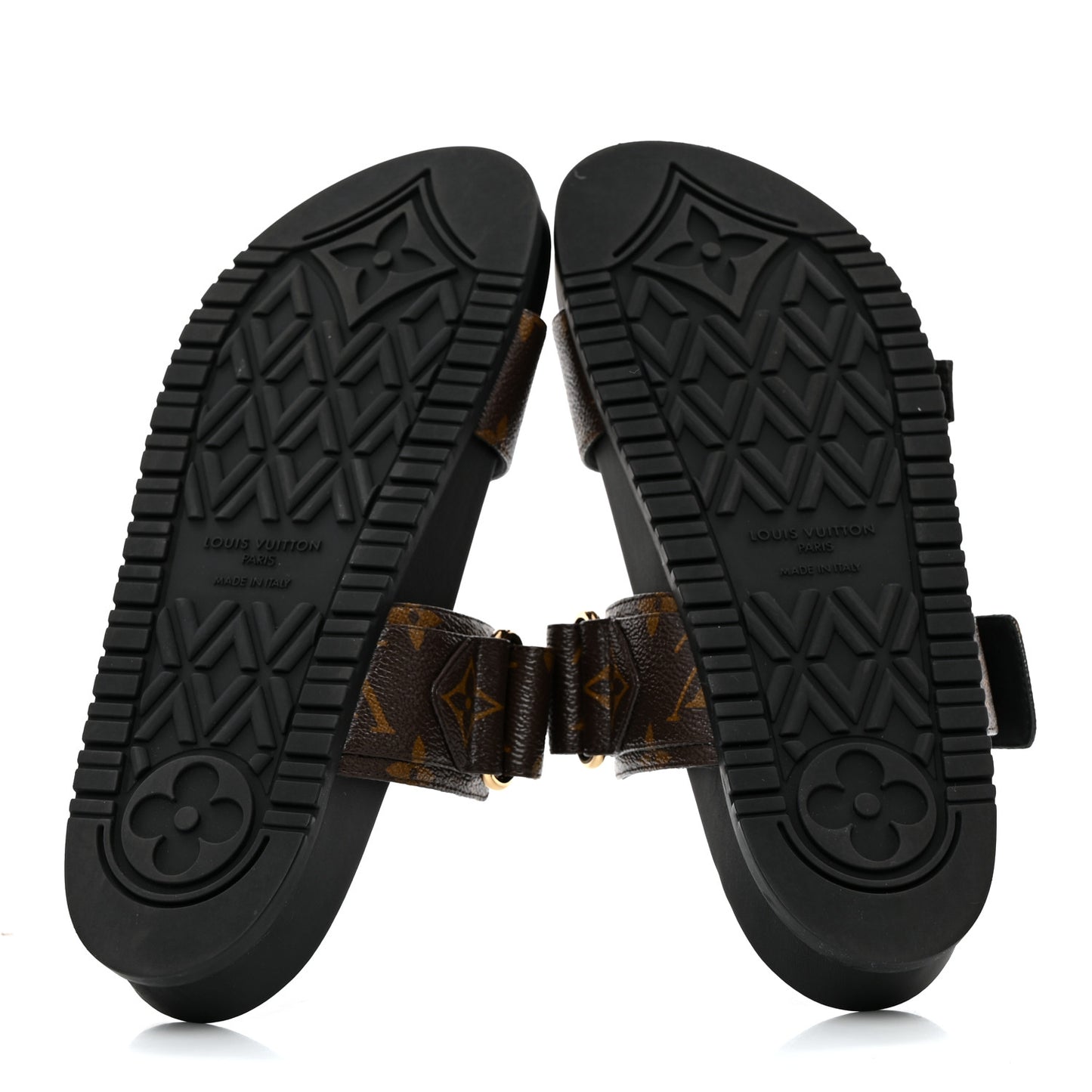Bom Dia Flat Mule Sandals 38 Black