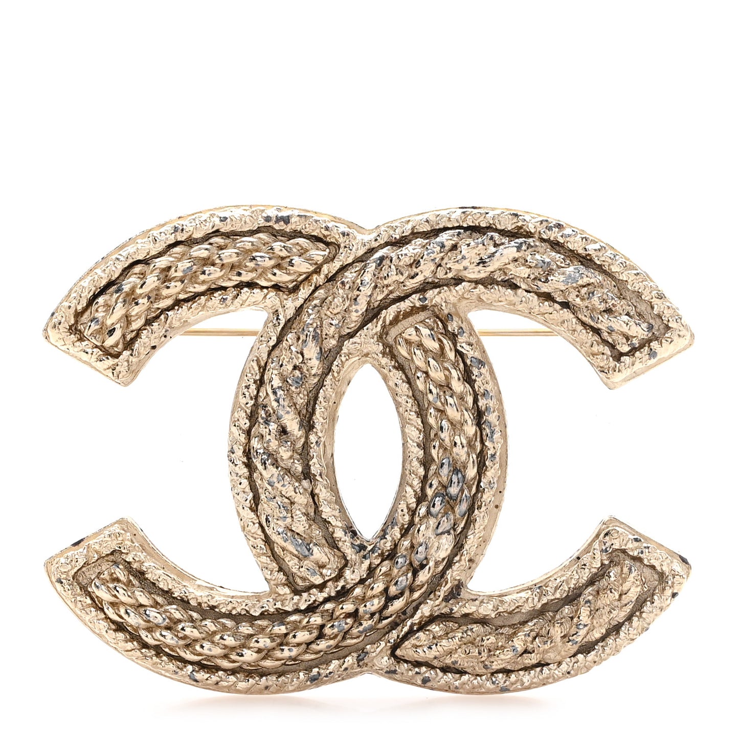 CC Large Brooch Gold