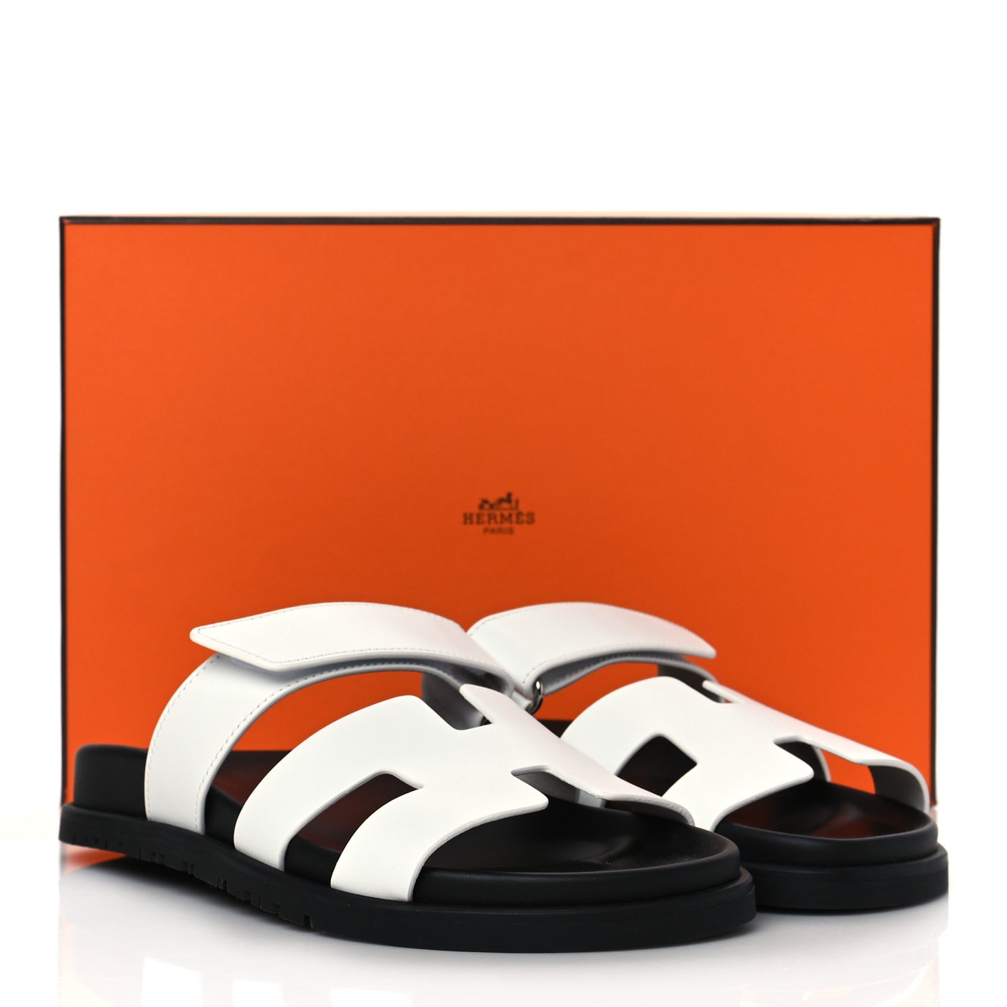 Calfskin Womens Chypre Sandals 36 White