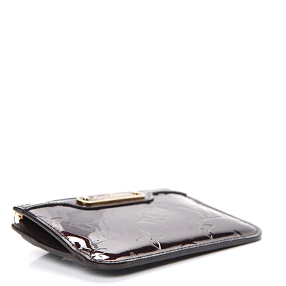 Louis Vuitton Vernis Key Pouch Amarante 3 of 8