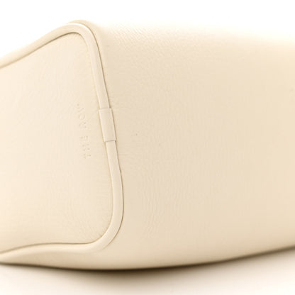 The Row Grained Calfskin 90's Bag Ivory 8 of 9